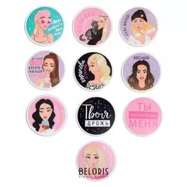 Набор стикеров «Девушки», 6 × 6 см