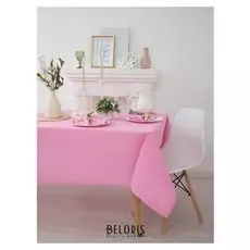 Набор столовый "Этель" капкейк скатерть 150х150 см, салфетка 40х40 см 6 шт., рогожка