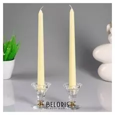 Набор свечей античных ароматических "Ваниль", 2,2х 24,5 см, 2 штуки