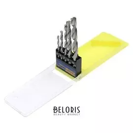 Набор сверл по металлу Tundra, Hss, цилиндрический хвостовик, 4-5-6-8-10 мм, 5 шт.