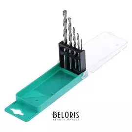 Набор сверл по металлу Tundra, Hss, цилиндрический хвостовик, 1.5-2.5-3-4-5 мм, 5 шт.