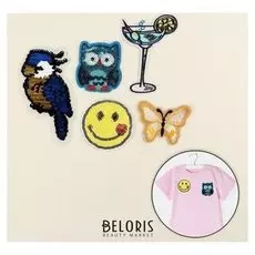 Набор термоаппликаций « №4», 5 шт