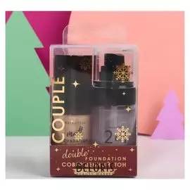 Набор: тональный крем и праймер-фиксатор для макияжа "Winter Princess"