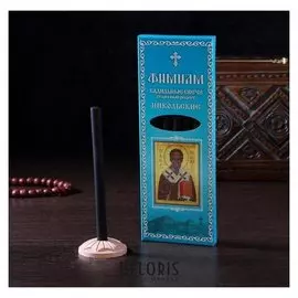 Набор традиционных русских благовоний "Фимиам. никольские", 7шт + подставка