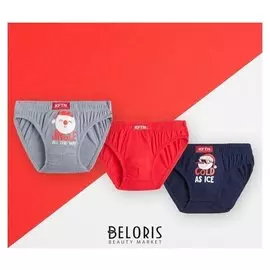 Набор трусов детских Kaftan "Новогодний" р.32 (110-116 см)