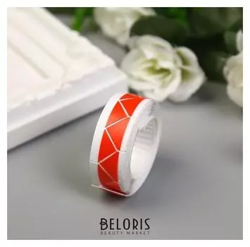 Набор уголков с кармашком для фотографий 250 уголков "Красные" 2мх1,6 см