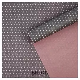 Набор упаковочной крафтовой бумаги «Нежный горошек», 2 листа, 50 × 70 см