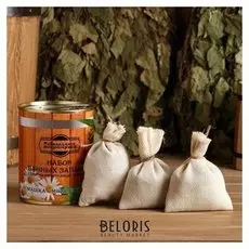 Набор в банке запарки с антипростудным эффектом (Мята, эвкалипт, ромашка)