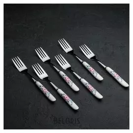 Набор вилок столовых «Май», H=19,5 см, 6 шт