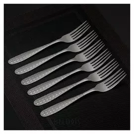 Набор вилок столовых «Ромб», H=20,5 см, 6 шт