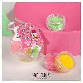 Набор волшебных блёсток для ногтей Beauty Winter, 3 цвета