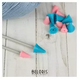 Набор заглушек для спиц, D = 1,8 / 1,3 см, 12 шт