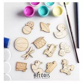 Набор заготовок для творчества «Детский» (Паровозик) (2х2)