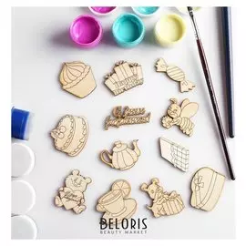 Набор заготовок для творчества «С днем рождения! (Пчелка)» (2х2)