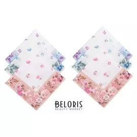 Набор женских носовых платков Etteggy, 30х30 см- 6шт