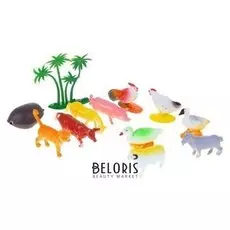 Набор животных с аксессуарами «Ферма»