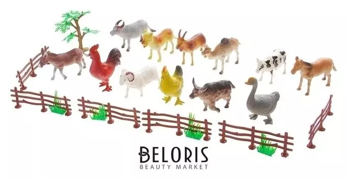 Набор животных с аксессуарами «Моя ферма»