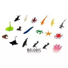 Набор животных с аксессуаром «Морские жители»