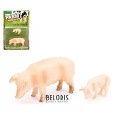 Набор животных «Свинья и поросёнок»