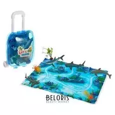 Набор животных в чемодане «Морские жители», микс