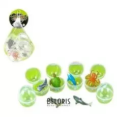 Набор животных в яйцах «Морские обитатели», микс