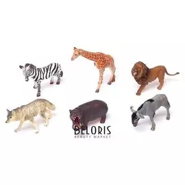 Набор животных «Звери африки», 6 фигурок