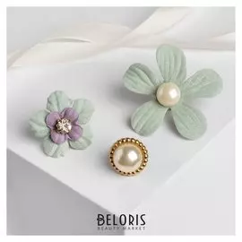 Набор значков "Цветы"