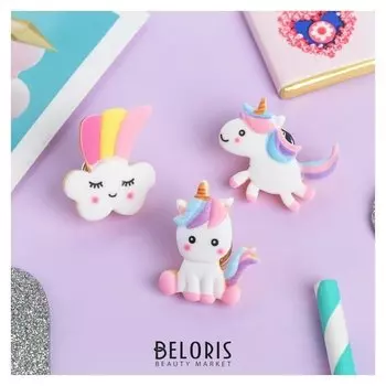 Набор значков "Единороги" маленькие