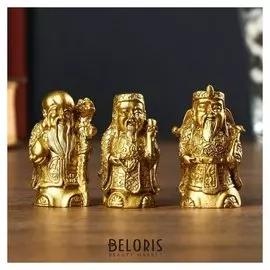 Нэцкэ "3 звездных старца"