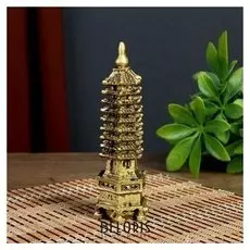 Нэцкэ "Пагода", 9 уровней