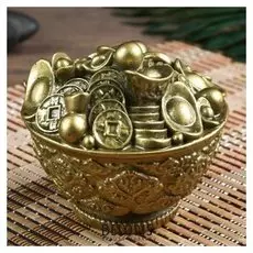 Нэцкэ под бронзу "Чаша изобилия"