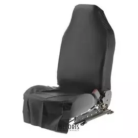 Накидка на переднее сиденье защитная, оксфорд, черная
