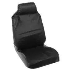 Накидка на переднее сиденье защитная, спанбонд, черная