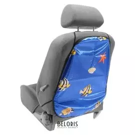 Накидка-незапинайка "Рыбки", 61 х 47 см, синий фон