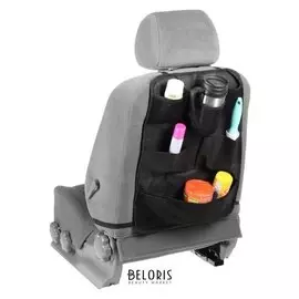 Накидка-органайзер, 7 карманов, черный