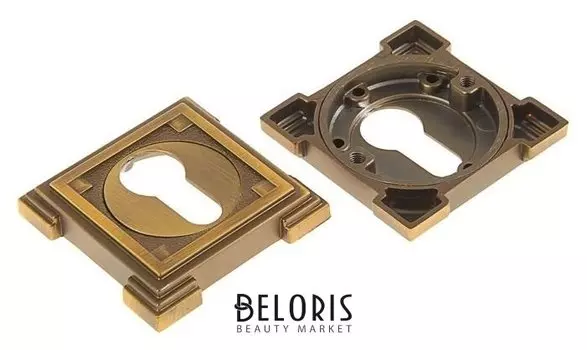 Накладка на цилиндровый механизм Trodos Premium Et19 CF, цвет кофе