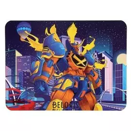 Накладка на стол пластик А3 430*320 нпд-2 400 мкм, мал "Городской герой"