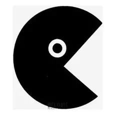 Наклейка для Iphone 4/4s/5 Pacman