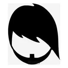 Наклейка для Macbook Beard