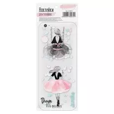 Наклейка для телефона Dream Big, 9 х 17 см