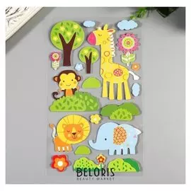 Наклейка EVA "Детские картинки" 30,5х15 см