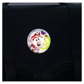 Наклейка светоотражающая смешарики, "Нюша" 5 см