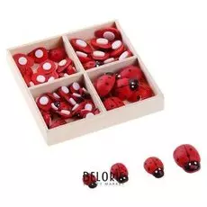 Наклейки «Букашки» 4 размера, набор 52 шт.