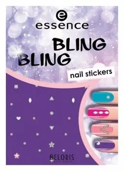 Наклейки для ногтей Bling bling Nail stickers