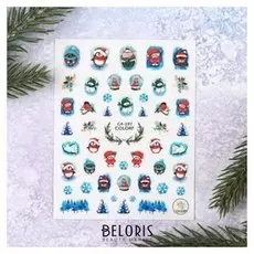 Наклейки для ногтей «Новогоднее»