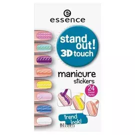 Наклейки для ногтей Stand out! 3D touch Manicure stickers 01