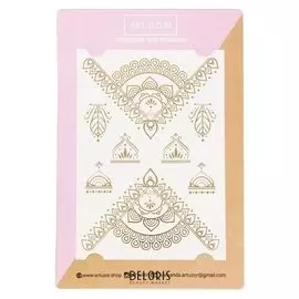 Наклейки‒тату Indian Style, 14 × 21 см