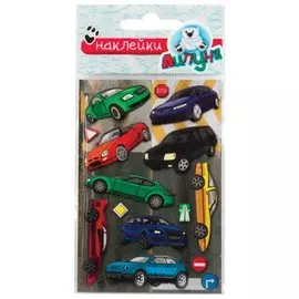 Наклейки "Зефирный автотранспорт", с европодвесом