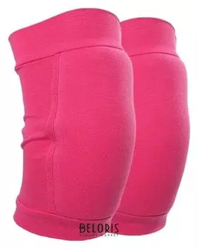 Наколенники для гимнастики и танцев с уплотнителем, размер XS (4-7 лет), цвет фуксия