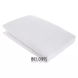 Наматрасник стёганый на резинке 90х200 см, белый, хлопок 100%